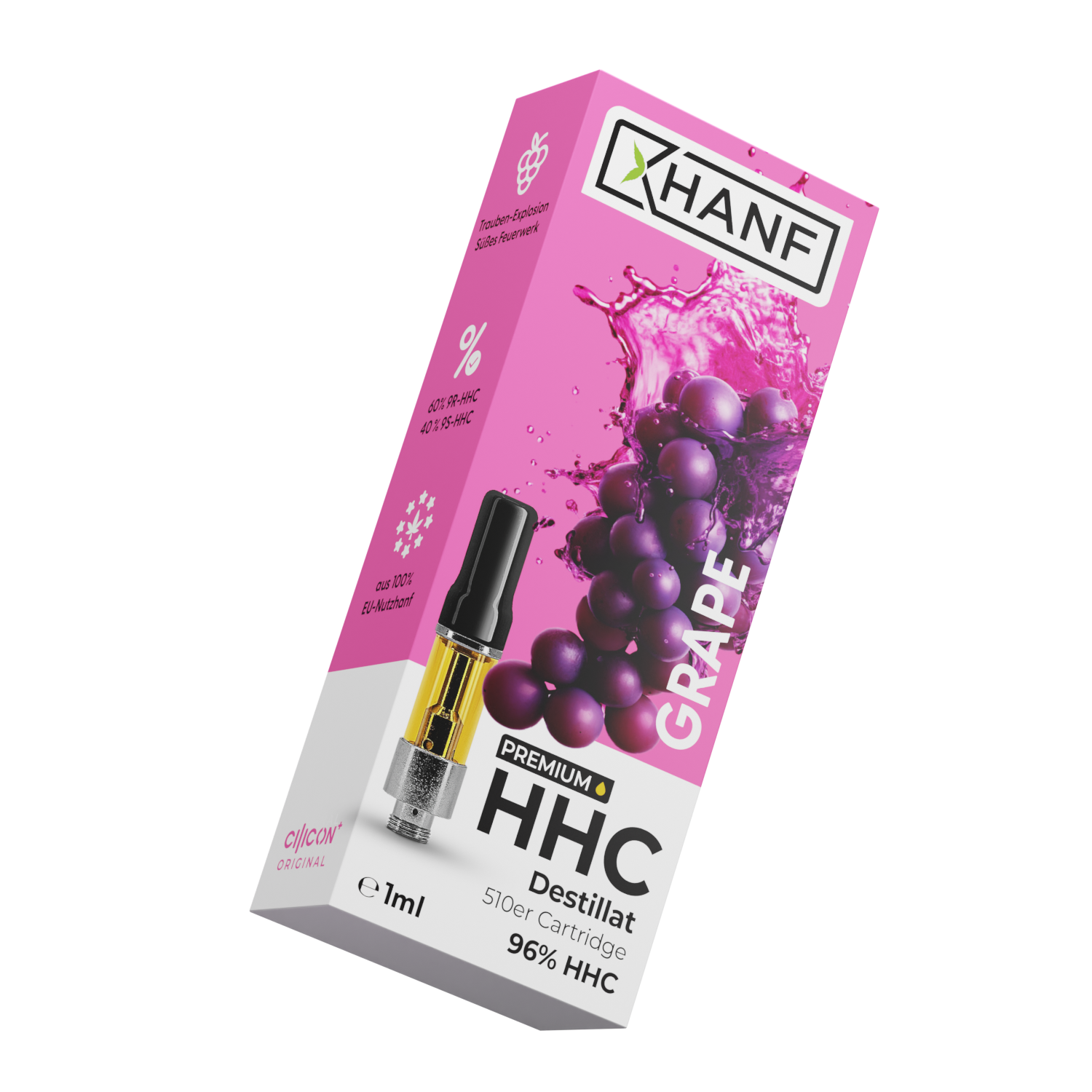 HHC Vape Pen Kartusche - Grape 1ml