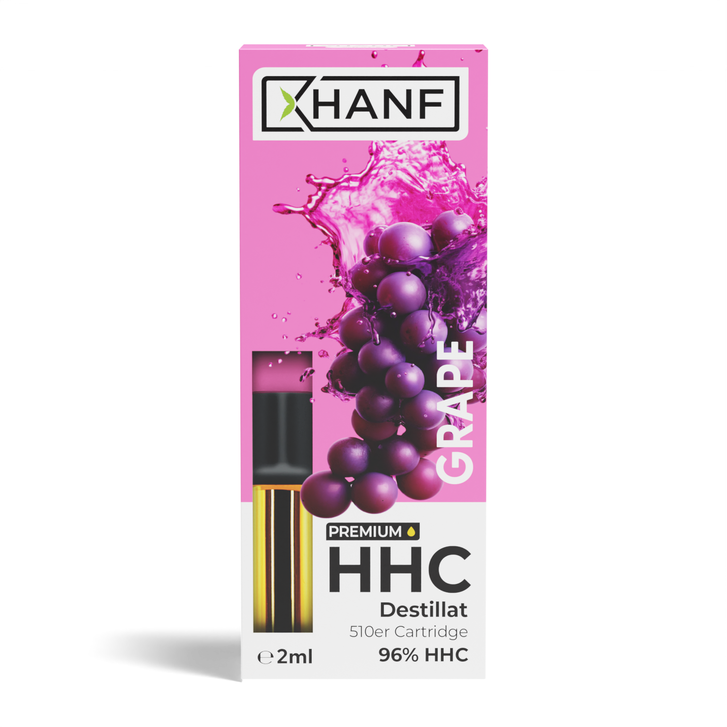 HHC Vape Pen Kartusche XHANF Grape 1