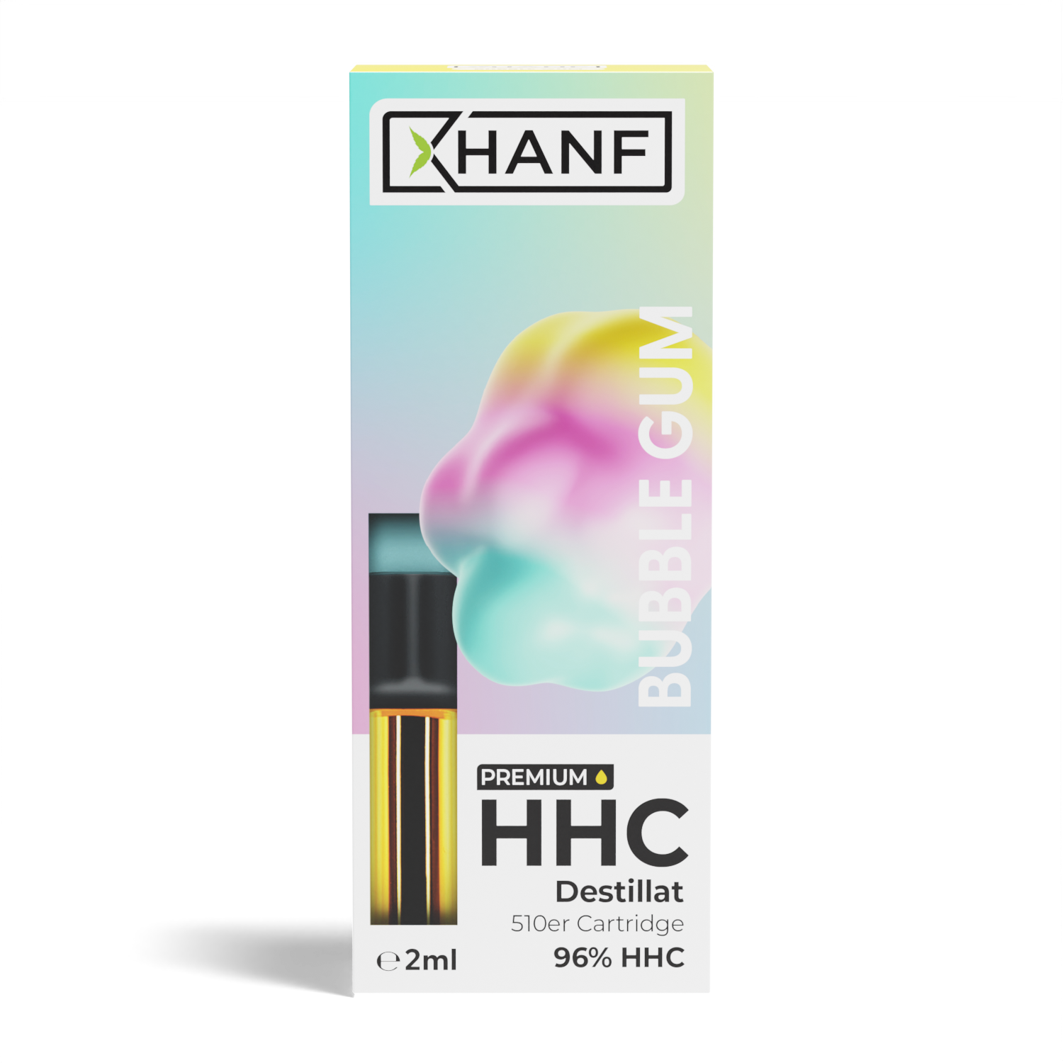 HHC Vape Pen Kartusche XHANF Bubble Gum 1