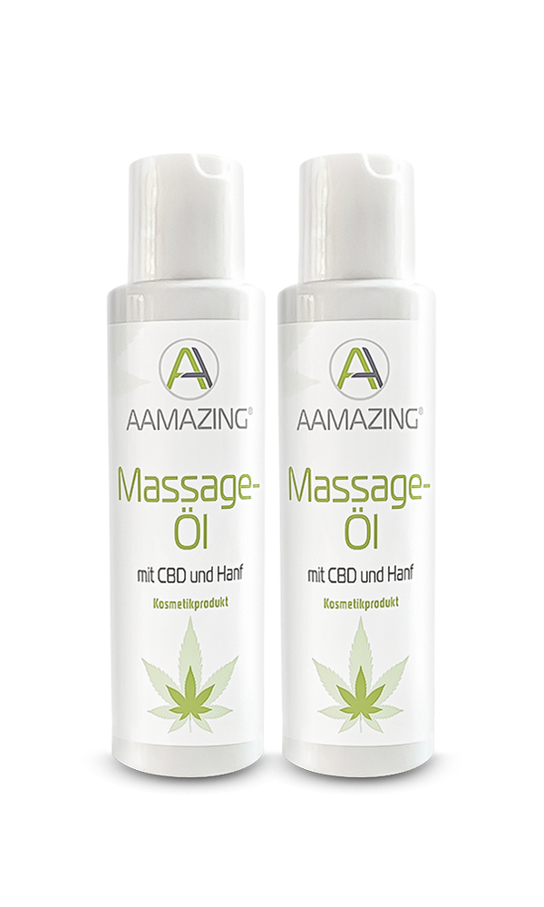 CBD Massage Öl - 2er Pack CBD Massage Öl - 2er Pack