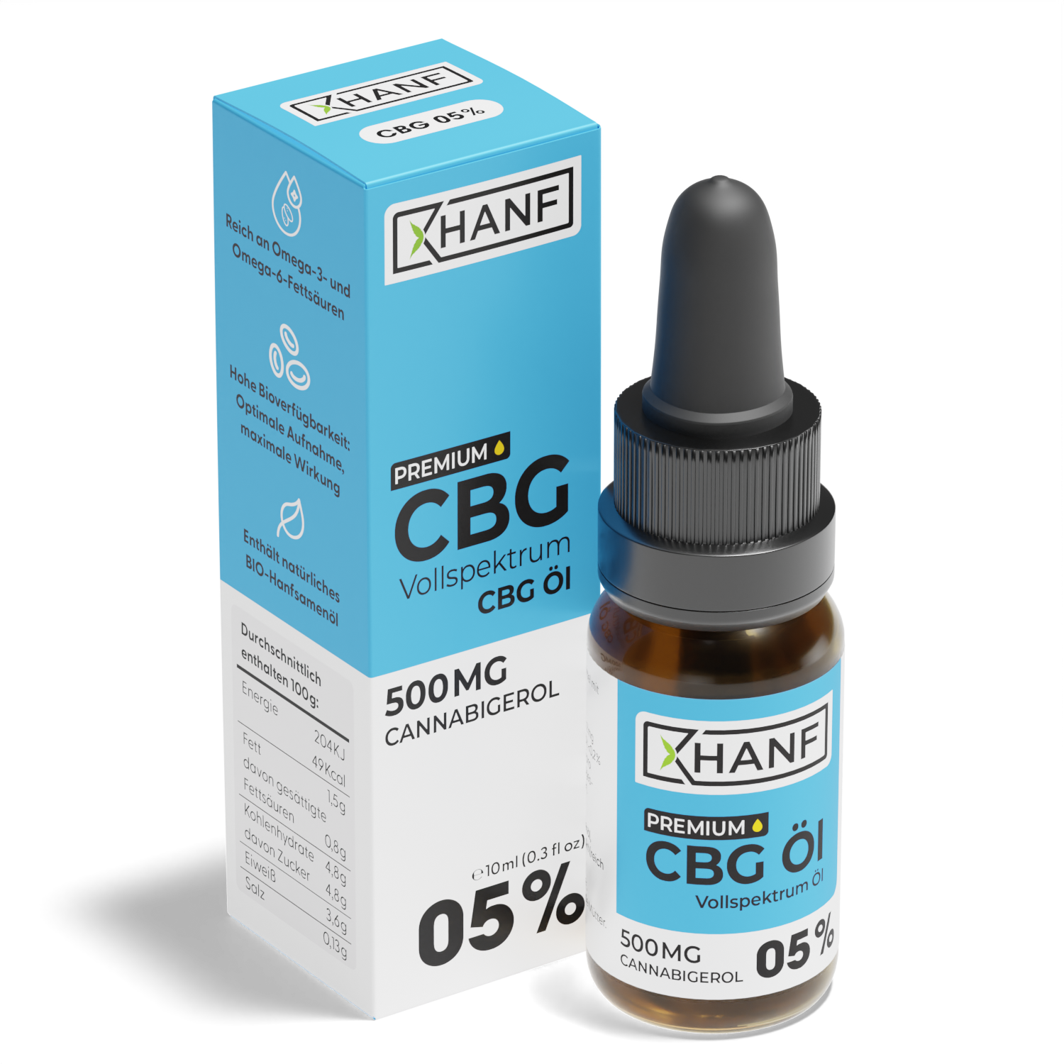 CBG Öl 5 Prozent XHANF 3