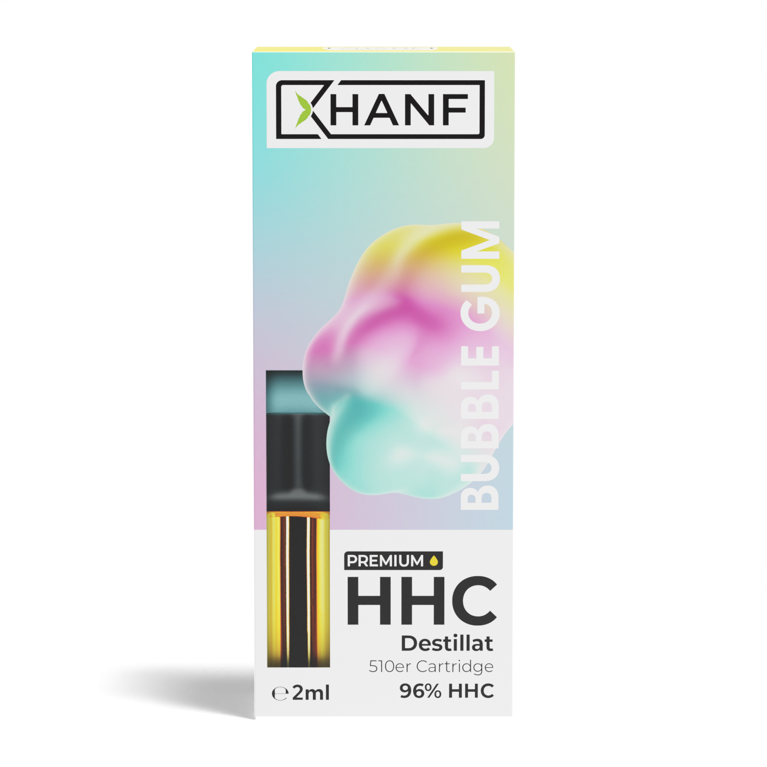 HHC Vape Pen Kartusche Bubble Gum 2ml | Kaufen | XHANF